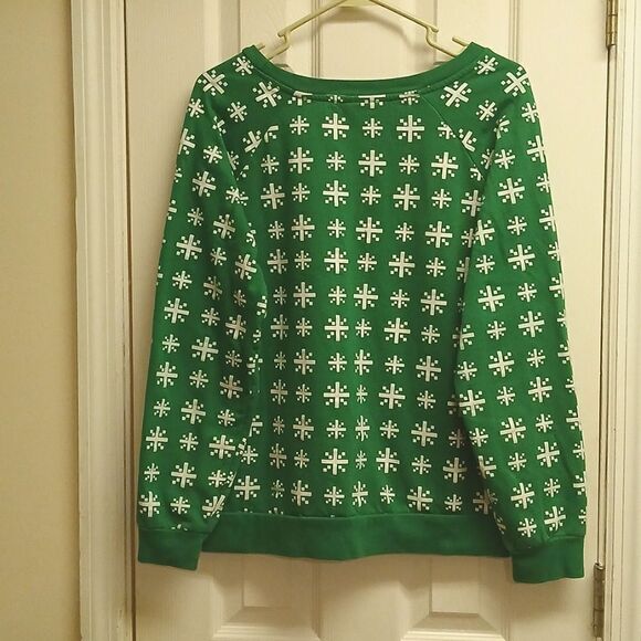 🩷Freeze, Women's Long Sleeved Sweatshirt,  Green/White SEE description - Picture 5 of 8